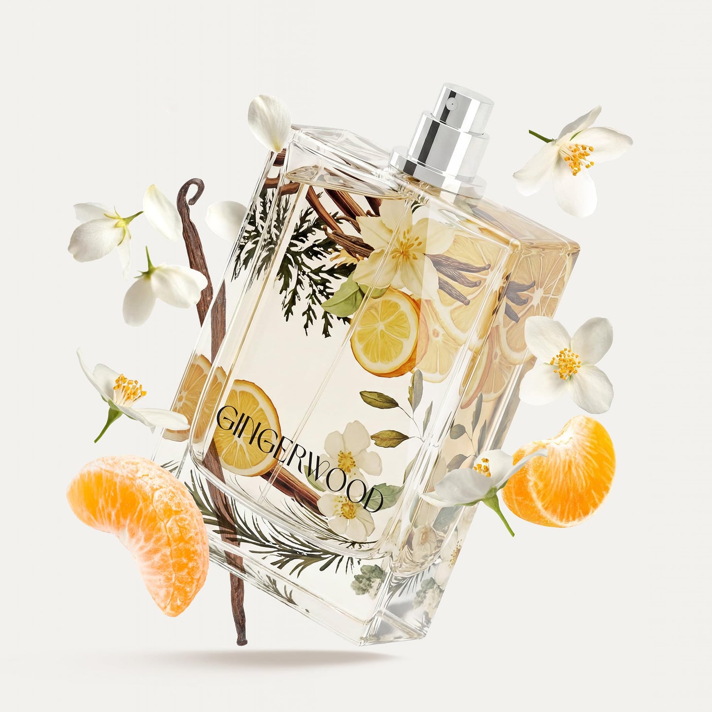 Kumbra With Love Gingerwood Eau de Parfum 100ML - Woody Perfume For Women - Long-Lasting Scent with Jasmine, Mandarin, Ginger, Orange & Sandalwood Beauty & Personal Care Kumbra With Love