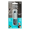 RED by Kiss Quick Cover Root Touch Up Stick, Water-Resistant Temporary Gray Hair Concealer with Brush for Roots and Beard, Long-Lasting Coverage, Easy