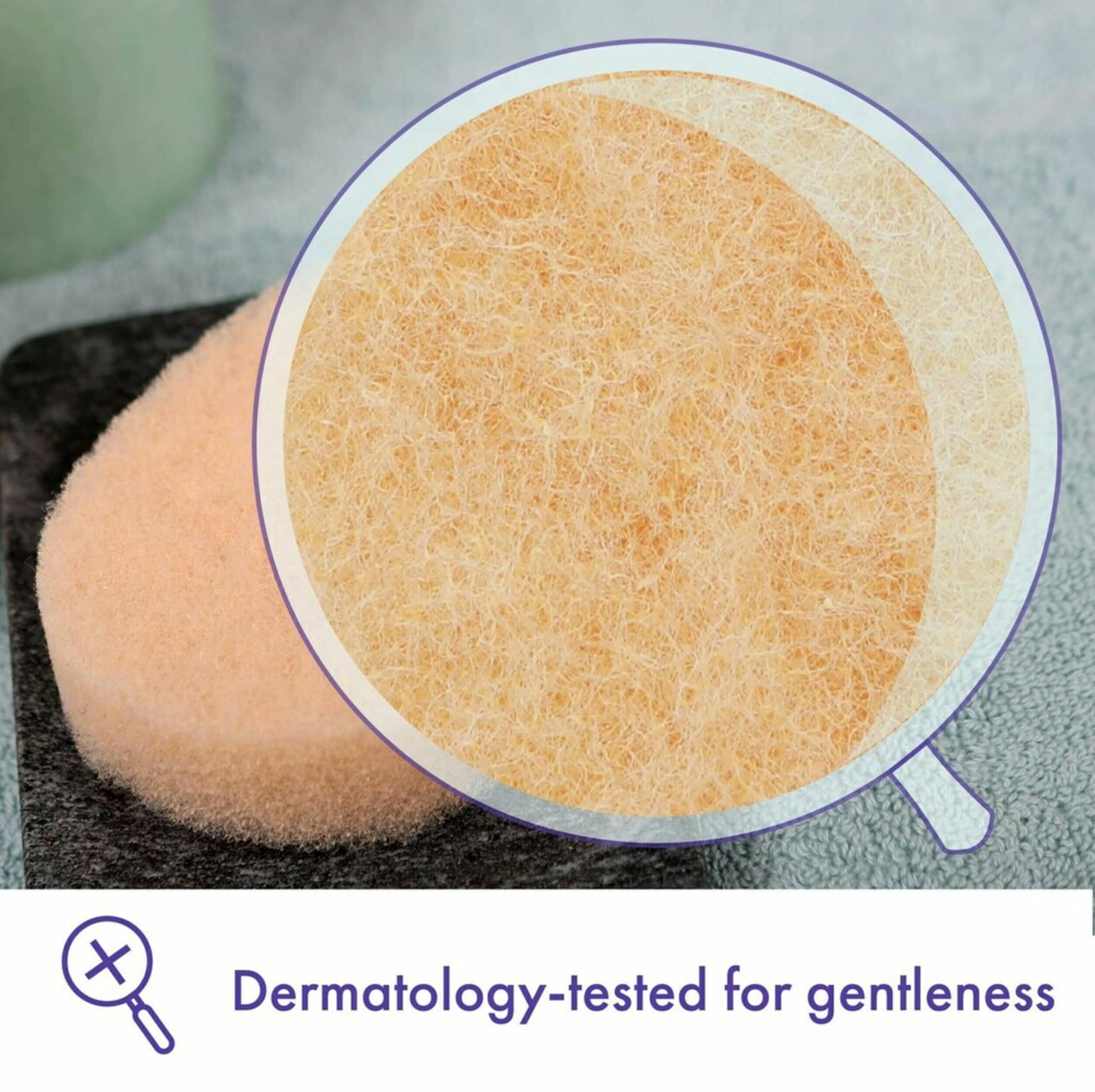 Buf-Puf Gentle Facial Sponge 1 Each (Pack of 3)