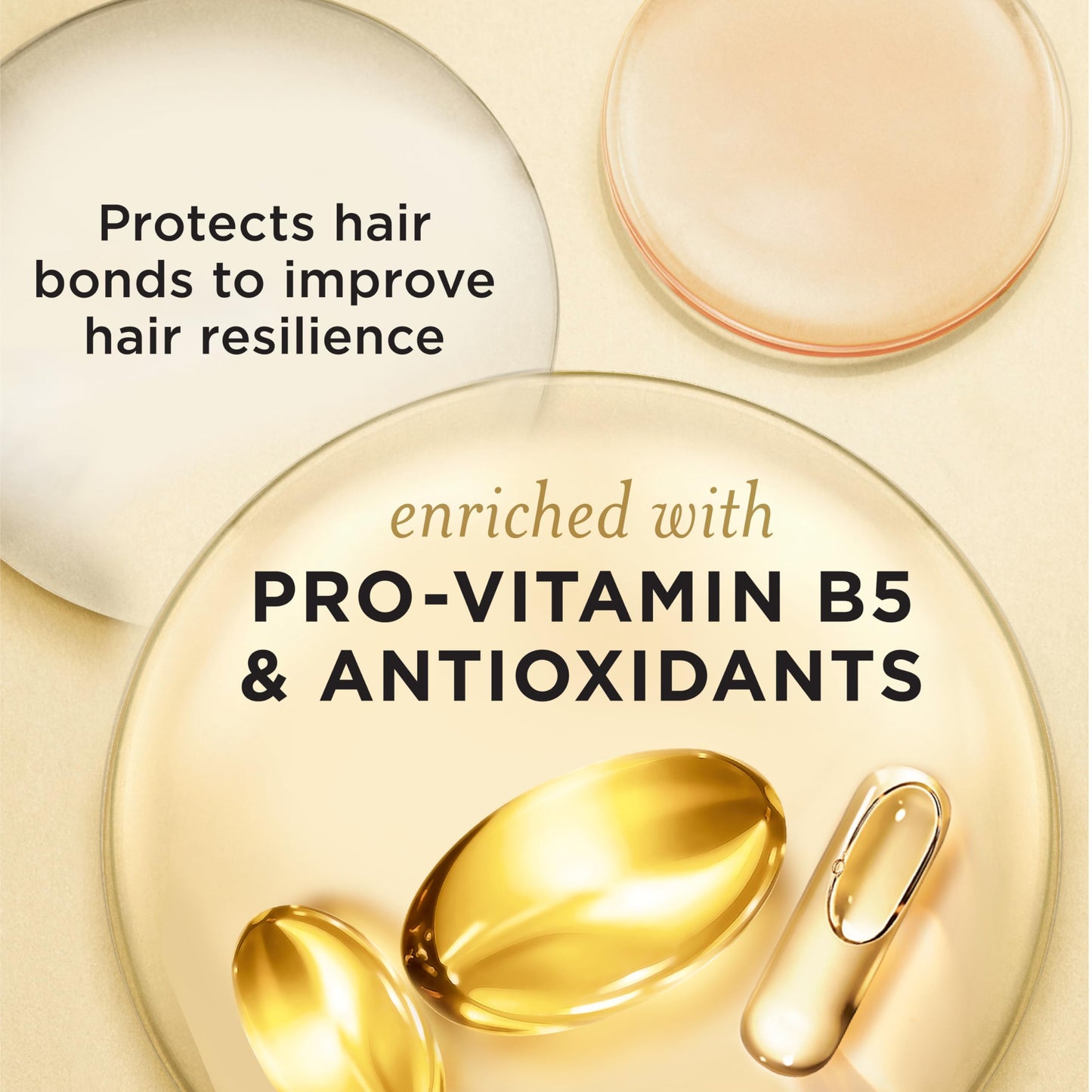 Pantene Hair Serum, Split Ends Hair Treatment, Hair Serum for Frizzy and Damaged Hair, Miracle Rescue, 3.2 oz