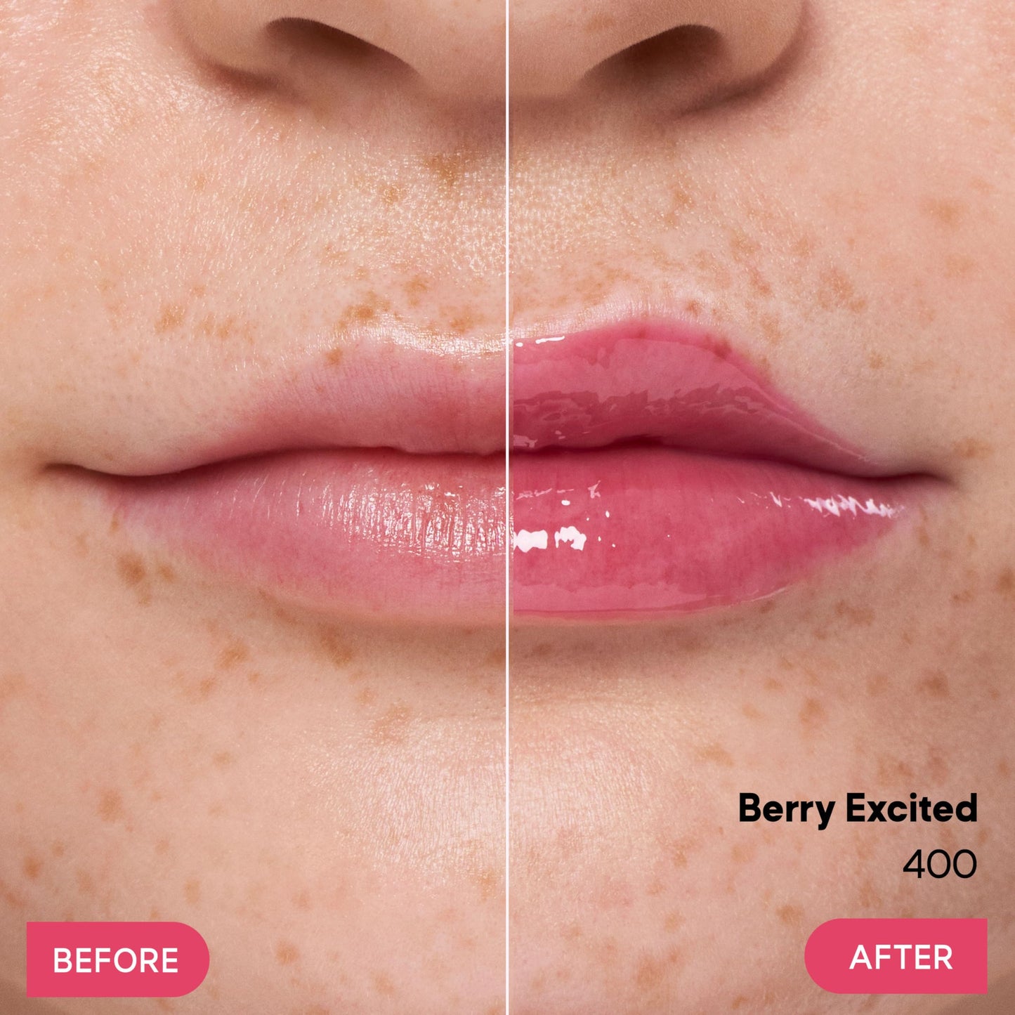 Almay Gleam Big™ Lip Serum, Hydrating and Moisturizing, Hypoallergenic Lip Gloss, Non-Sticky, 500 Rise and Grind, 0.13 fl oz