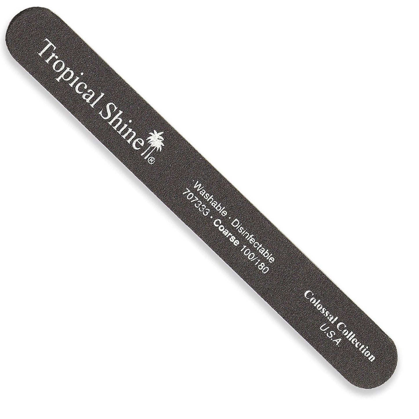 File Coarse Medium - 100-180 Black by Tropical Shine for Women - 1 Pc File
