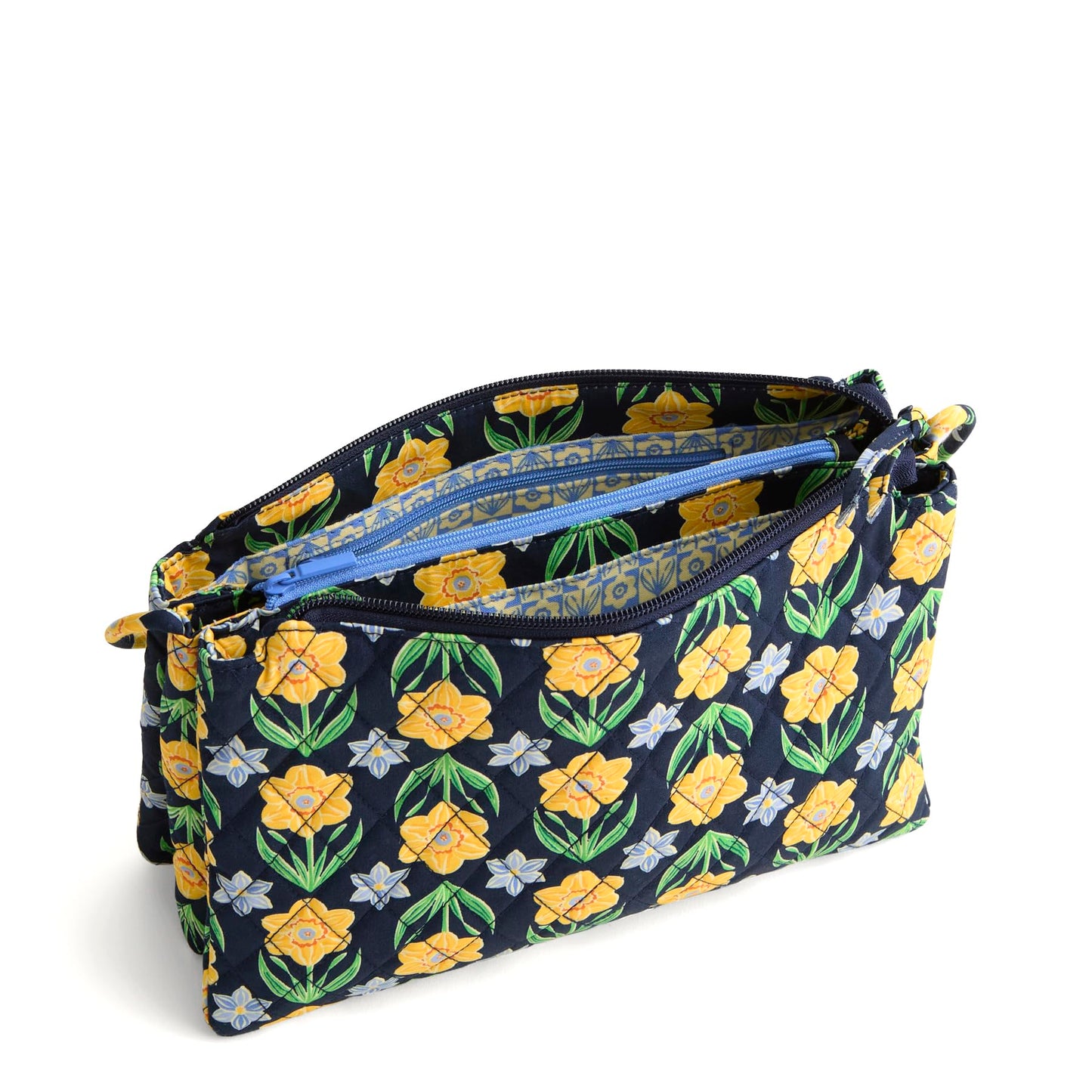 Premium Cotton Foxbury Crossbody Bag, Daffodils, One Size