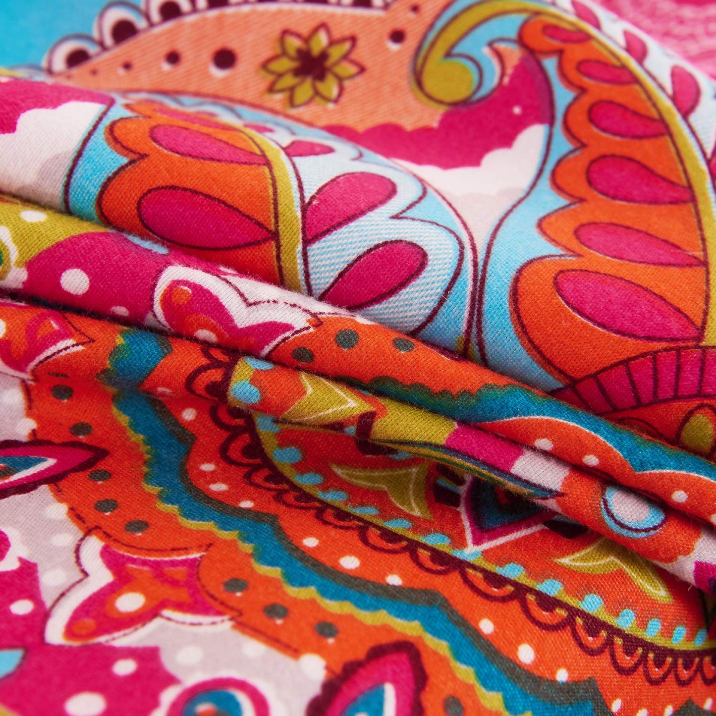 Pangzi Bohemian Lightweight Microfiber Bedding Pillowcases (Standard/Queen (20" x 30"), 2 Pillowcases)