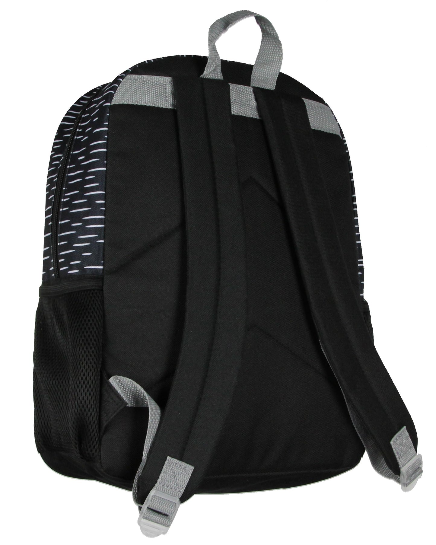 Disney Nightmare Before Christmas Jack Skellington 5 Pc Backpack Set With Lunch Box Pencil Case Carabiner And Keychain