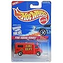 Hot Wheels Ambulance - red Fire Squad Series 1/4 7 Spoke