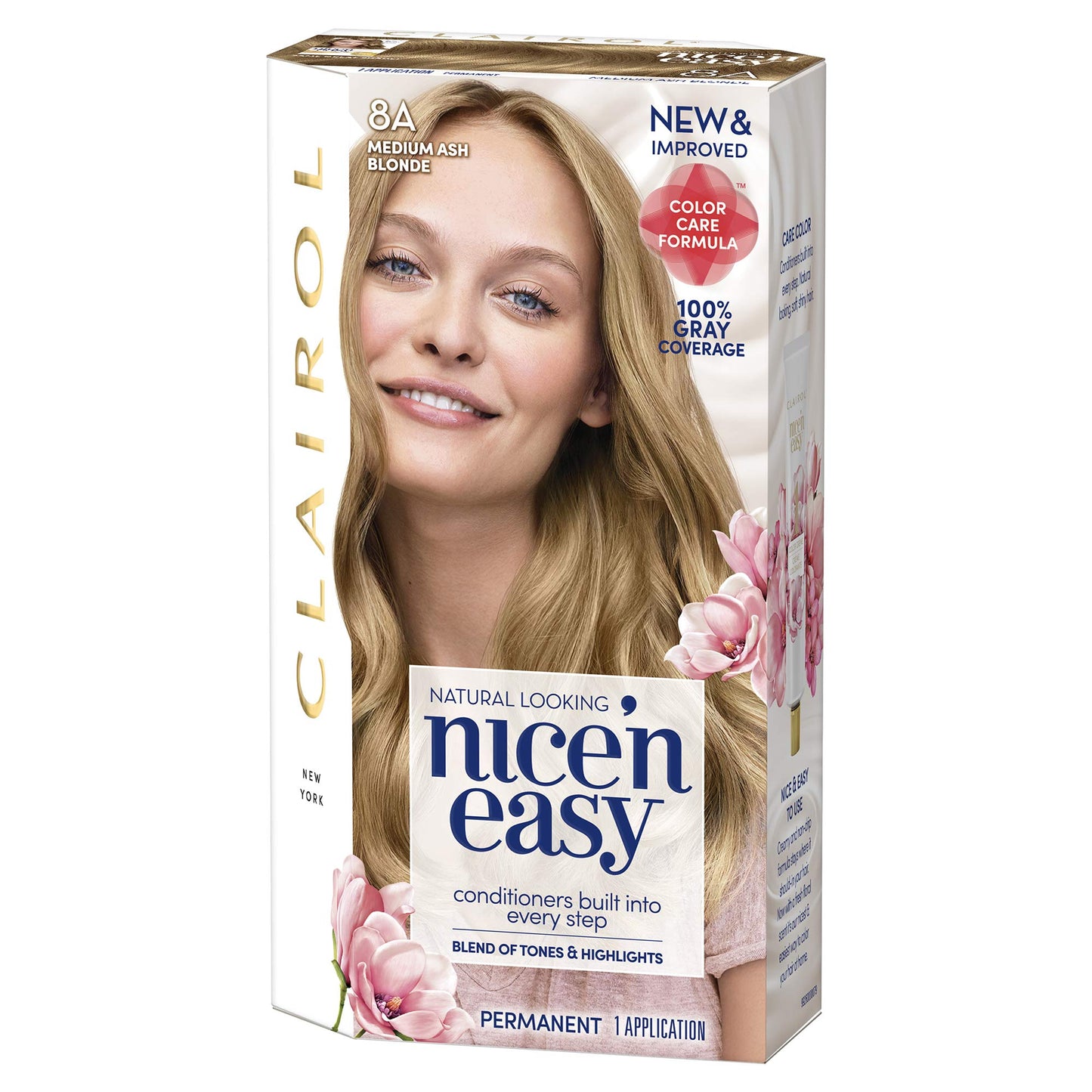 Nice N Easy, Med Ash Blonde 8A, 1 Count