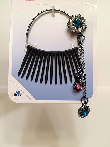 Scunci Bendini Clip with Rhinestone Trim 1 count