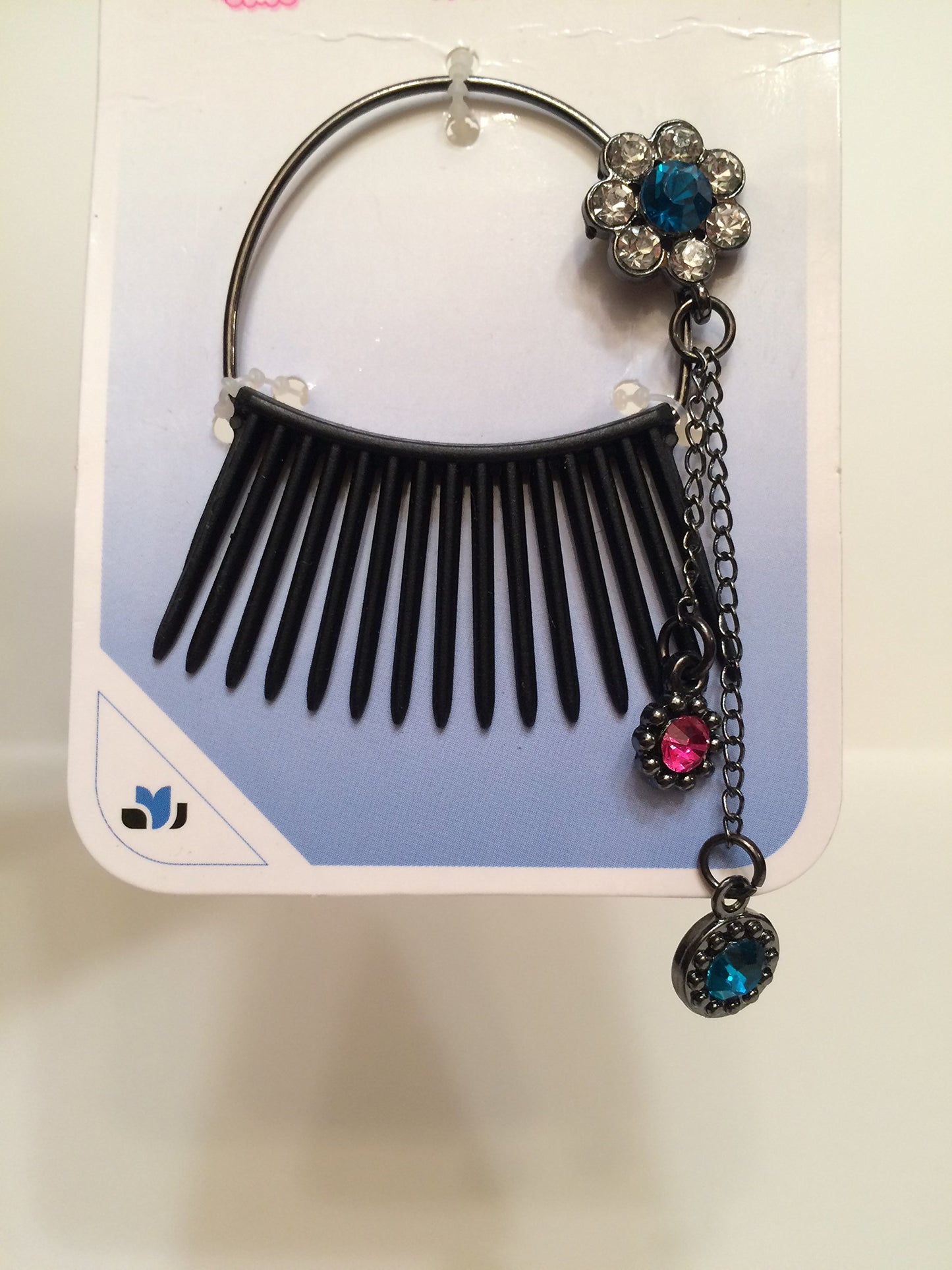 Scunci Bendini Clip with Rhinestone Trim 1 count