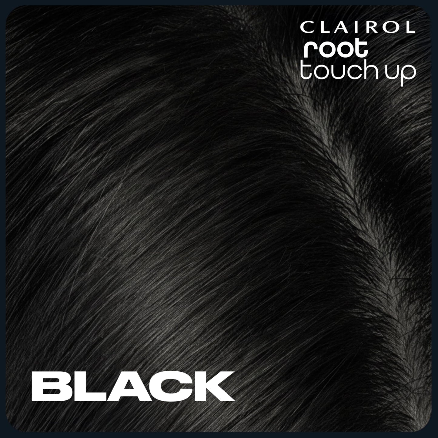 Clairol Root Touch-Up Temporary Concealing Powder, Black Hair Color | Ammonia Free | Instantly Cover Roots + Define Eyebrows | On-the-Go Compact