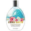 Tan Asz U Luau Gold Tanning Lotion, 500X Ultra Advanced Island Nights Black Bronzer Tanning Lotion with Hawaiian Glow Nectar, Peptides & Ceramides
