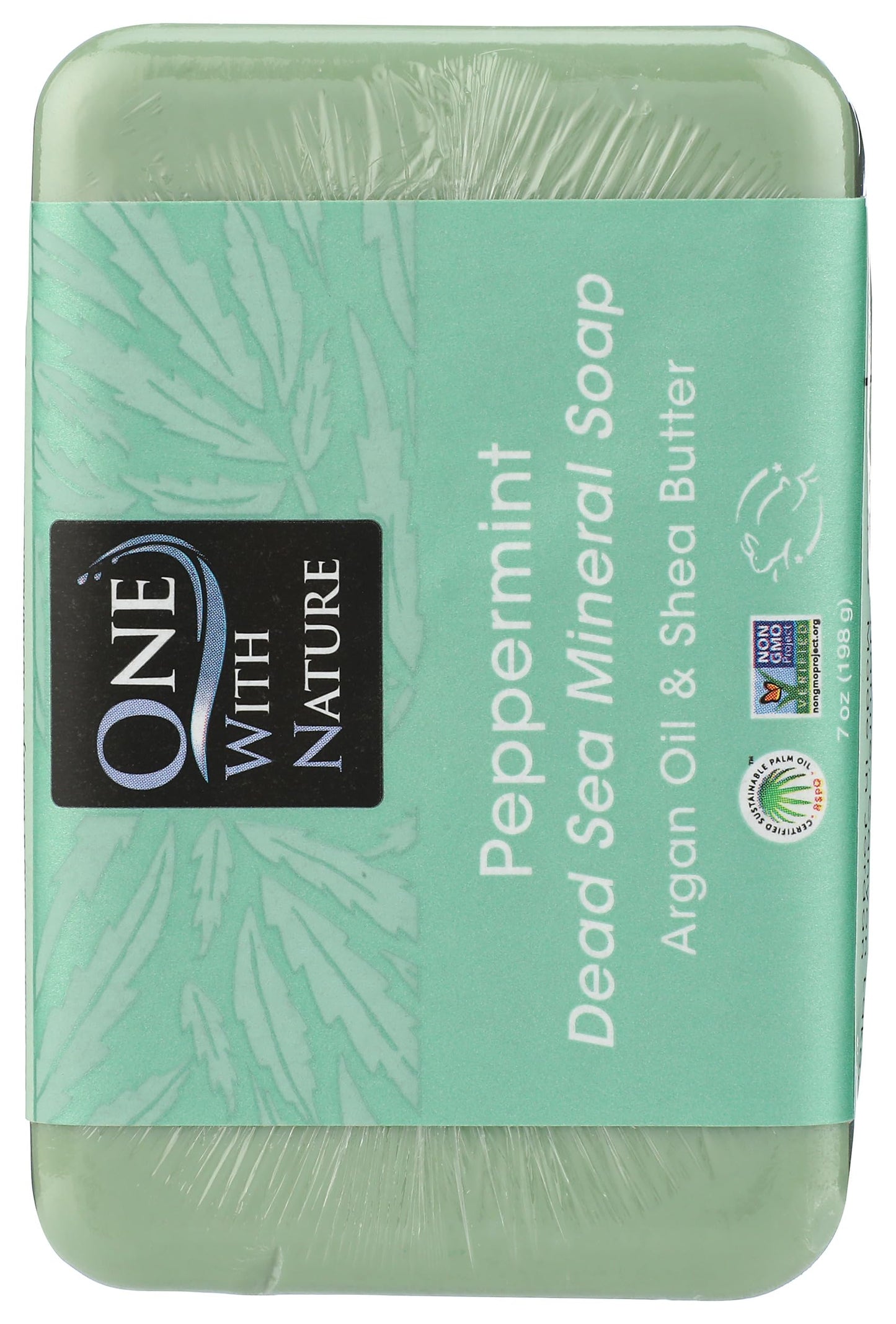 One With Nature Dead Sea Hemp Bar Soap, 7 OZ