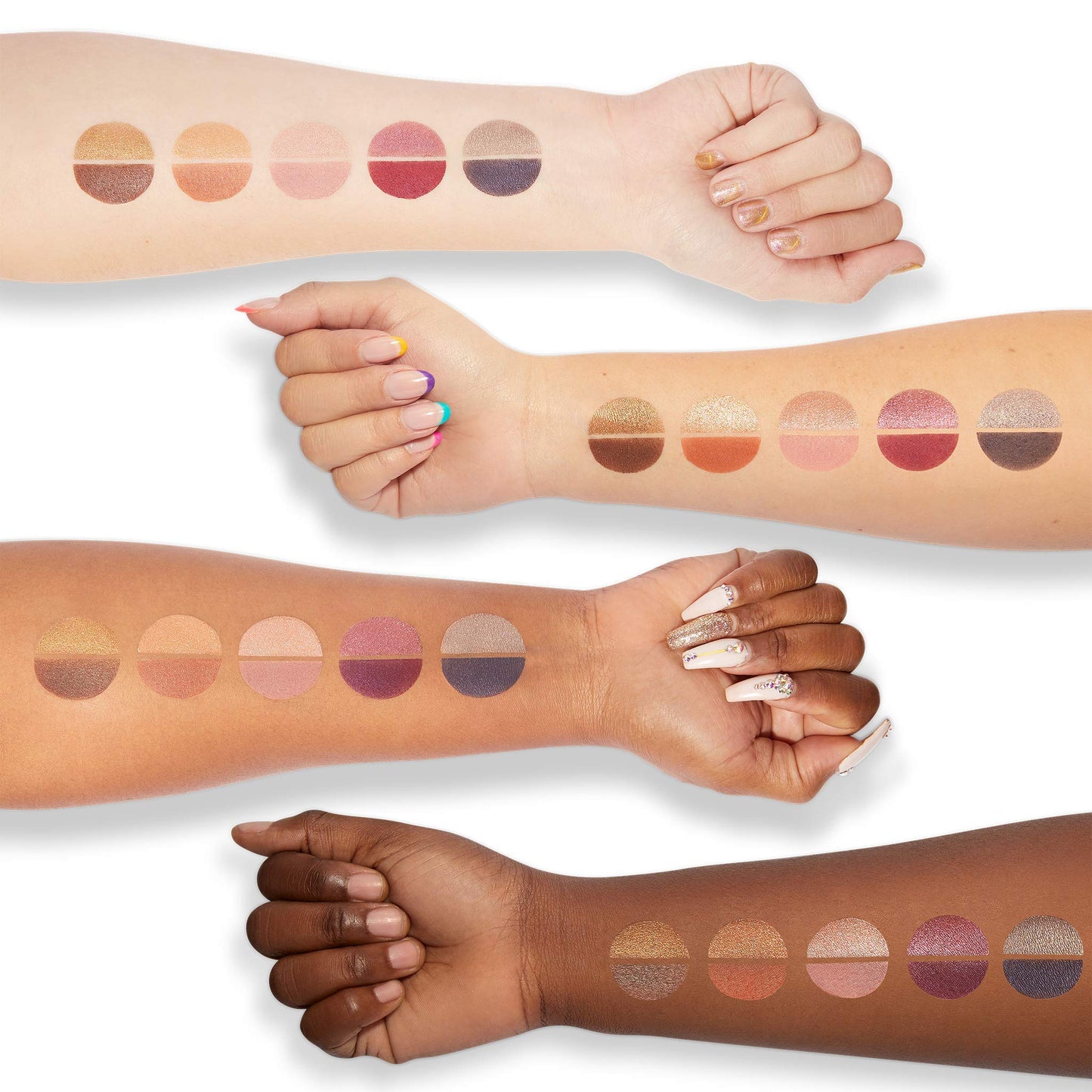 Milani Highly Pigmented Eyeshadow Palette - Duo with Matte & Shimmer Finishes