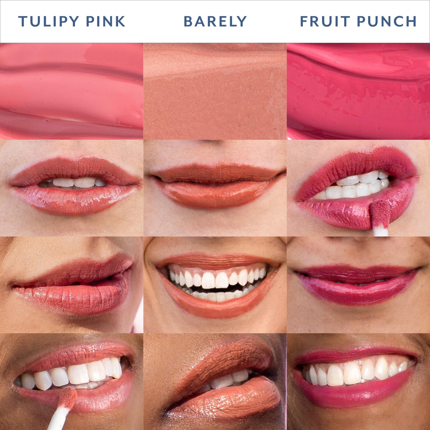 Bloomeffects - Tulipscreen Hydrating Lip Oil - Mineral Active Broad Spectrum SPF 40+ - Hydrate, Plump, Nourish - Clean, Conscious Beauty (Tulipy Pink Beauty and Personal Care Bloomeffects