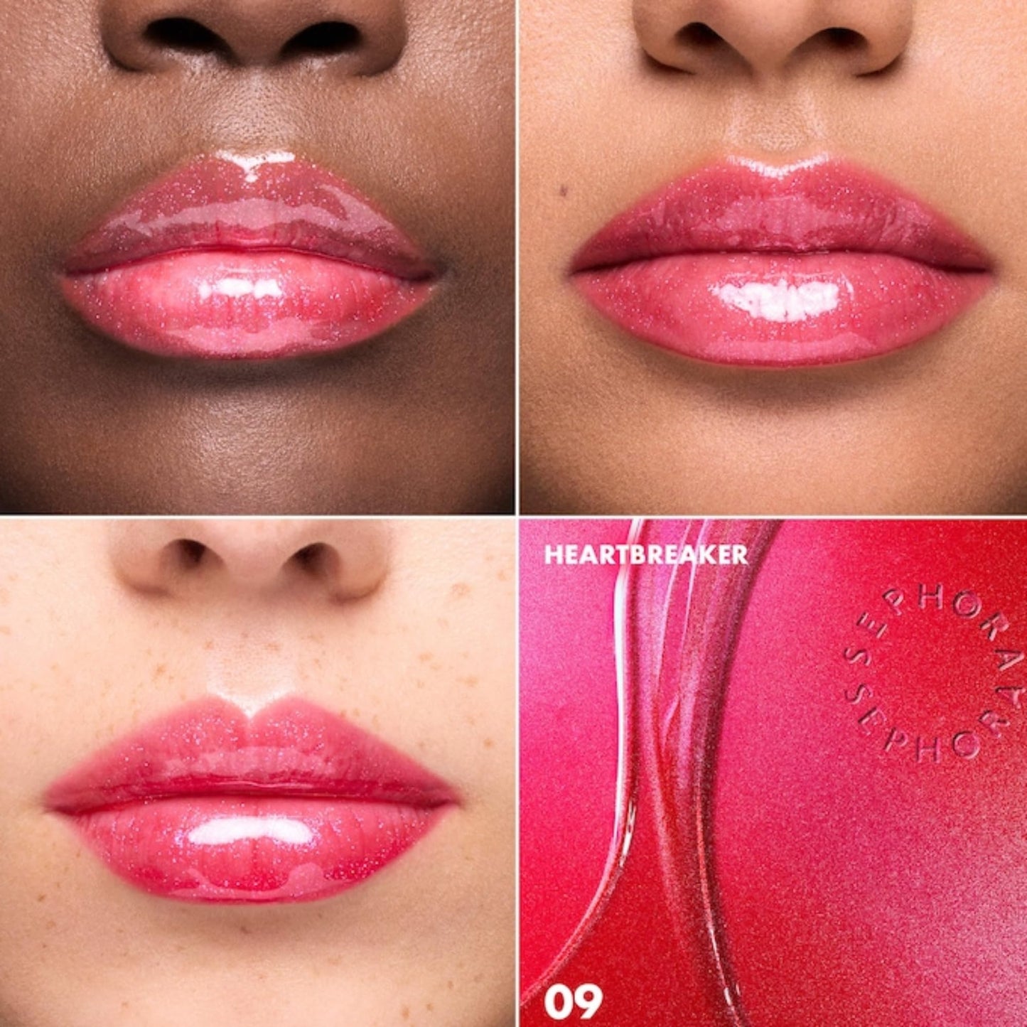SEPHORA Collection Glossed Moisturizing Lip Gloss - 09 Heartbreaker (5 mL / 0.16 fl oz)