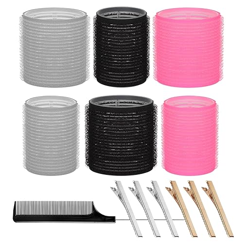 Heatless Hair Curler: 13Pcs Rollers Set With Clips for Long and Medium Hair, Women's Curls Styling Tools, DIY Curlers to Sleep In