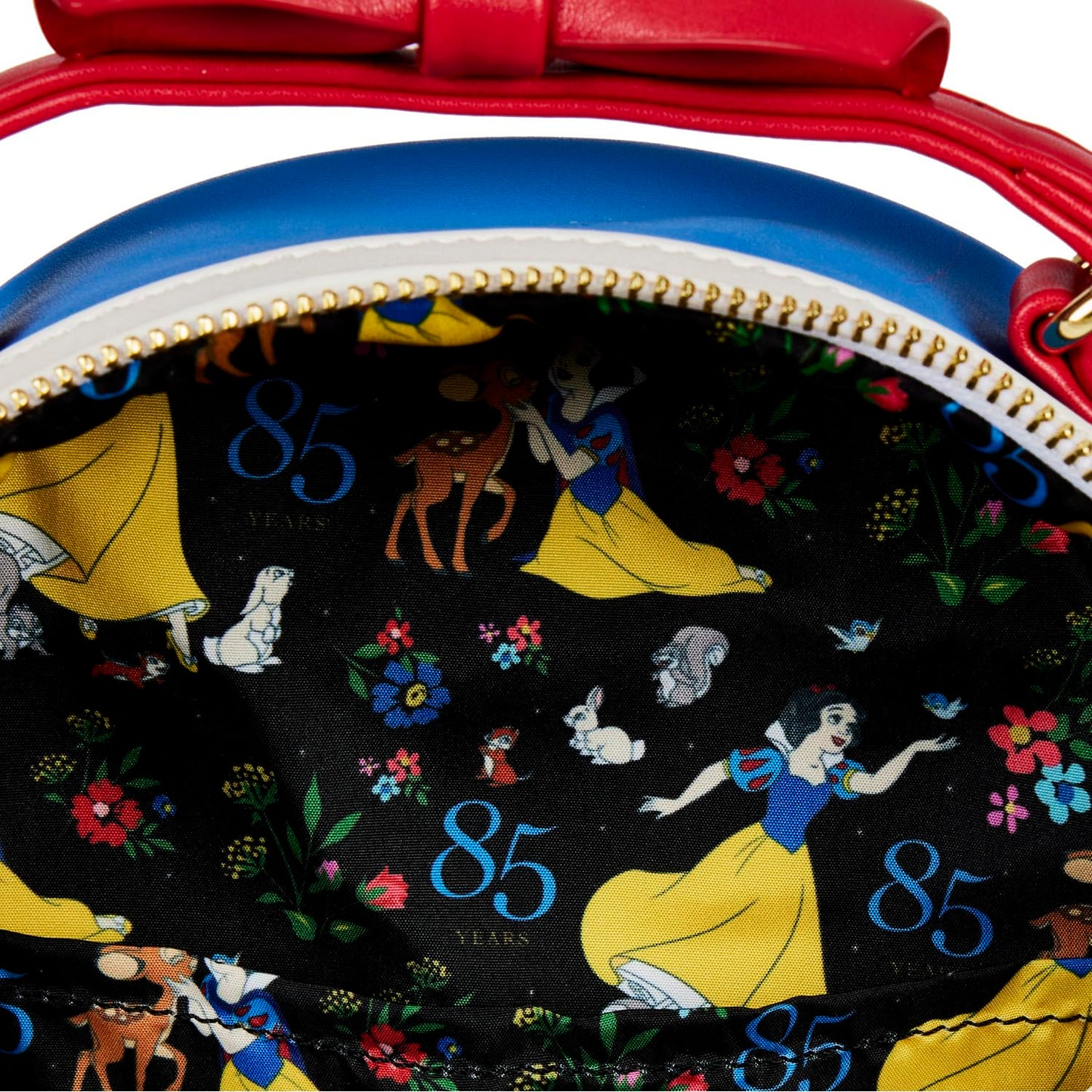 Loungefly Disney Snow White Cosplay Bow Handle MINI Backpack