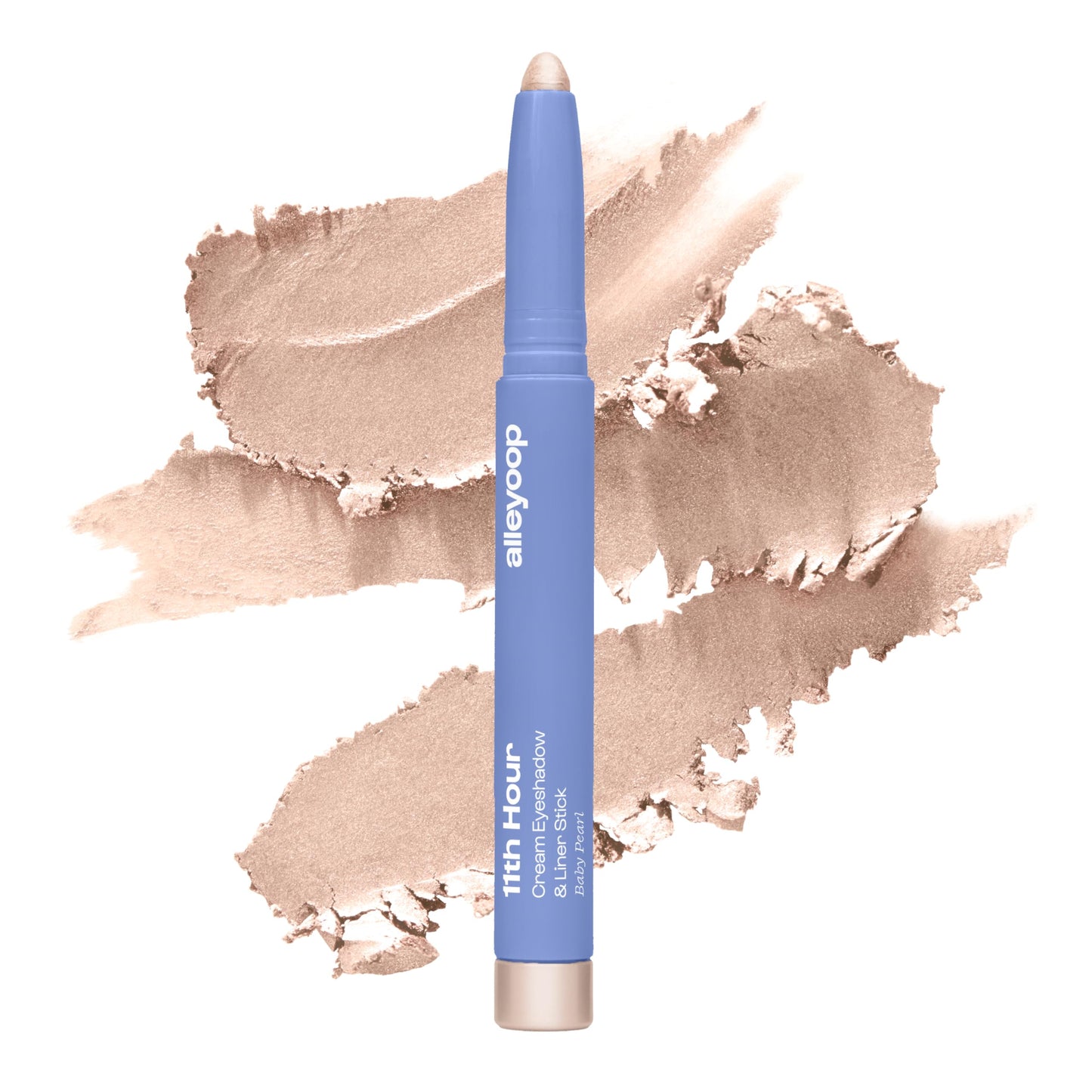 ALLEYOOP 11th Hour Waterproof Cream Eyeshadow Stick - Long-Lasting Eye Shadow Pencil & Eyeliner, Cream to Powder Stick & Highlighter - Smudge-Proof