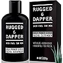 RUGGED & DAPPER - Daily Mens Face Wash + Scrub - 5 Month Supply - Deep Exfoliating Cleanser - Prevents Breakouts - Acne Face Wash Men's - USA Made