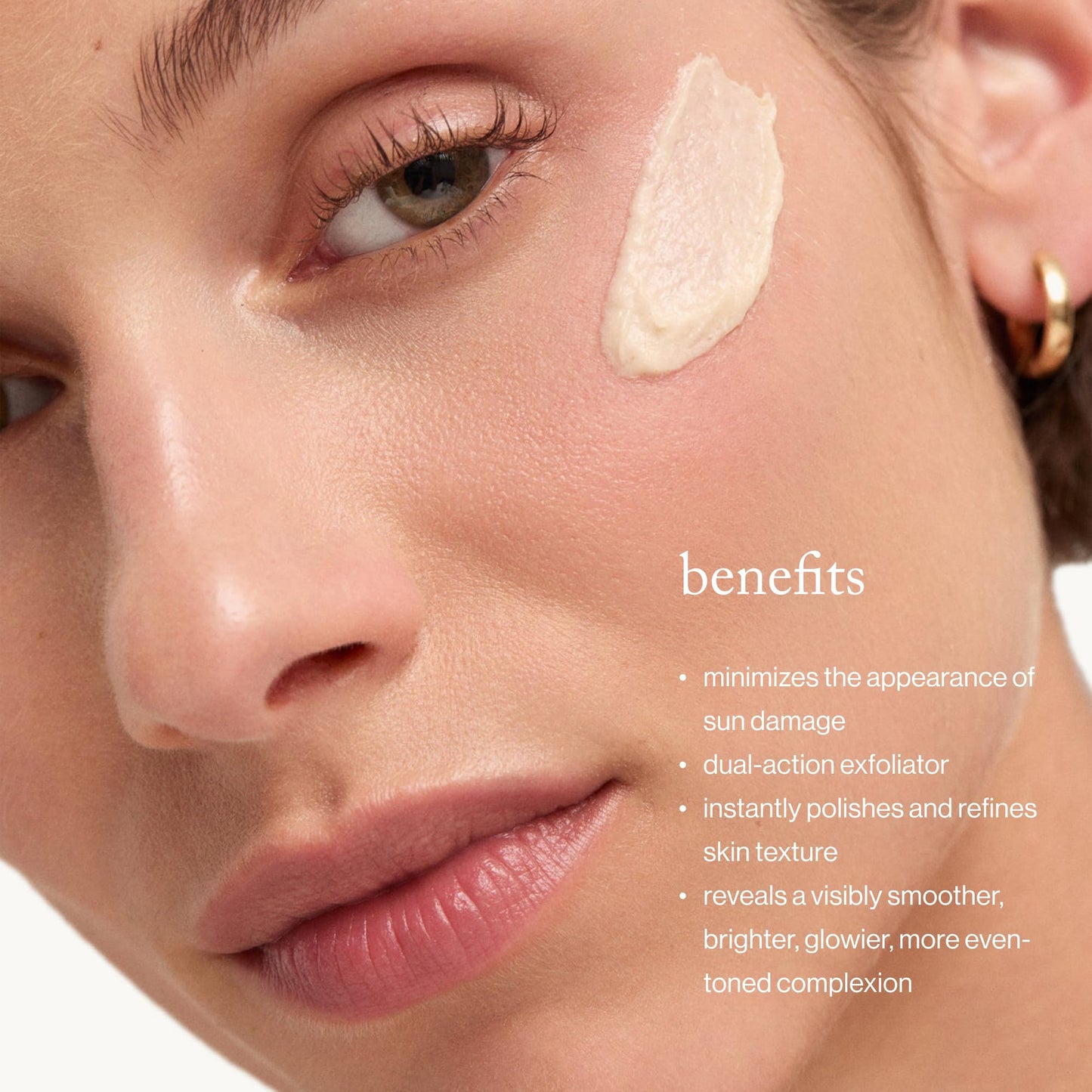 goop Beauty Microderm Face Exfoliator | At-Home Microdermabrasion with Glycolic Acid & Exfoliating Minerals | Smooths Skin Texture | Clean Face Scrub