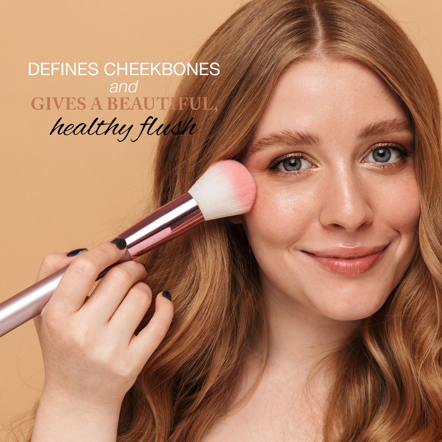 bellapierre Compact Mineral Blush | Warm Dewy Glow | Non-Toxic and Paraben Free | Suitable for All Skin Types | Compact Case - 0.35-Ounce - Autumn