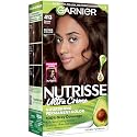 Garnier Nutrisse Ultra Crème Hair Color, Permanent Hair Dye with 100% Gray Coverage, Vegan & Cruelty-Free, 413 Bronze Brown (Bronze Sugar), 1 Count