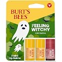 Burt's Bees Feeling Witchy Halloween Minis Classic Beeswax and Red Dahlia Tinted Lip Balm Gift Set, 100% Natural Origin Lip Care, 3 Tubes, 0.049 Oz