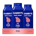 Harry's Men's Body Wash - Fig - (3 Pack) 18 fl oz - Shower Gel for Men - No Parabens, Sulfates, or Dyes