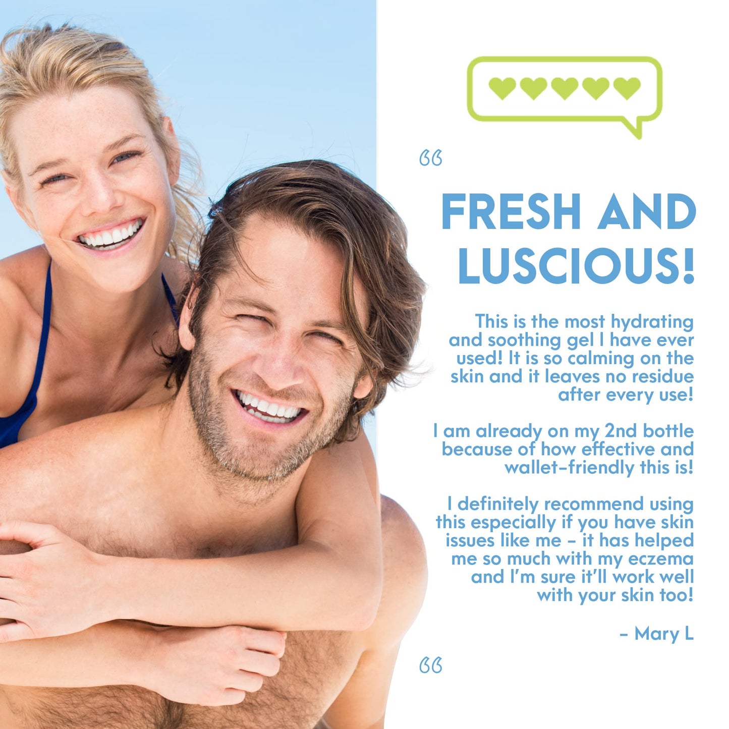 Aloe Vera Recovery Gel 6 oz - Natural Tone Organic Skincare