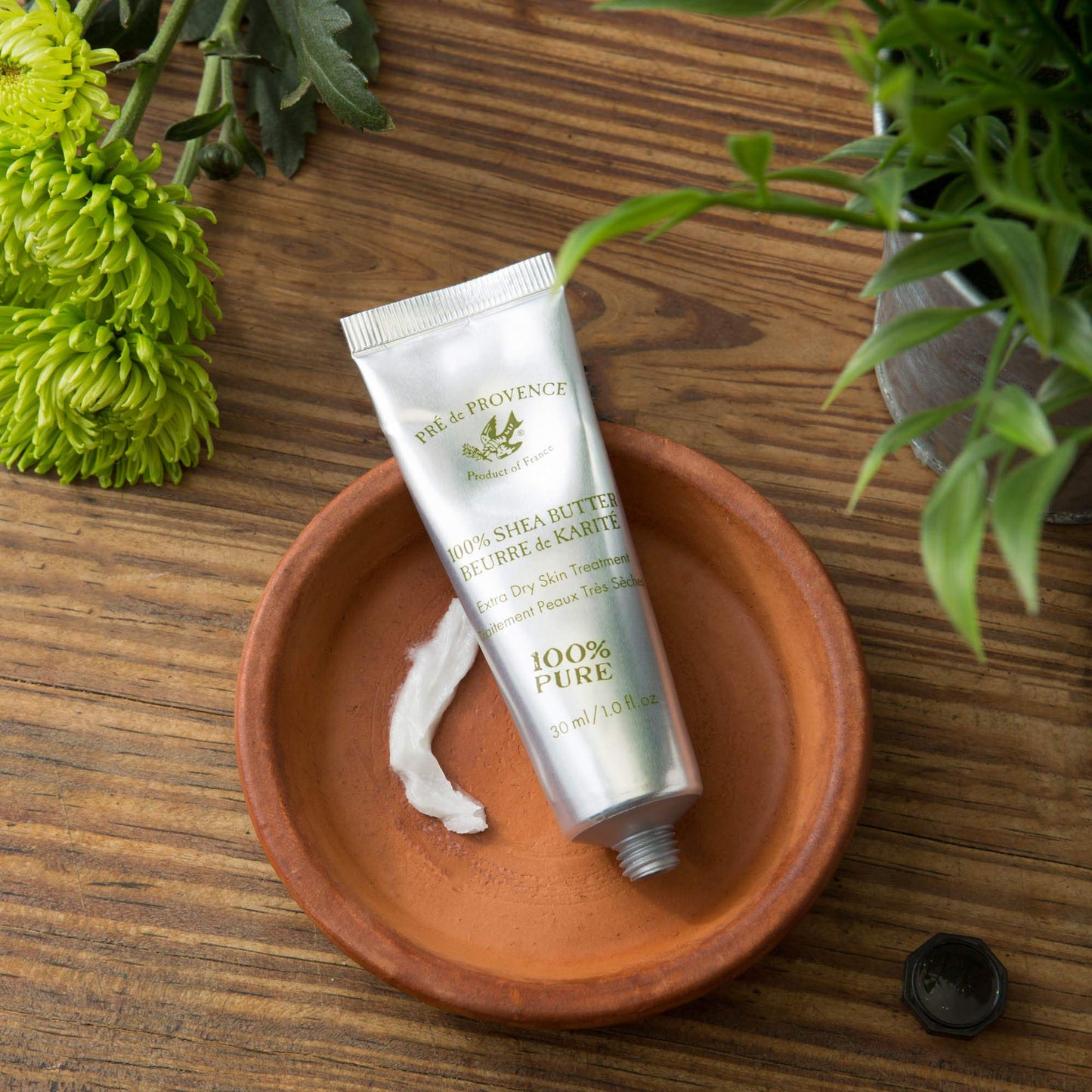 Pre de Provence Beurre De Karité Moisturizing Collection, Shea Butter Enriched Nourishing, Pure Shea Butter, 30 ML, Unscented