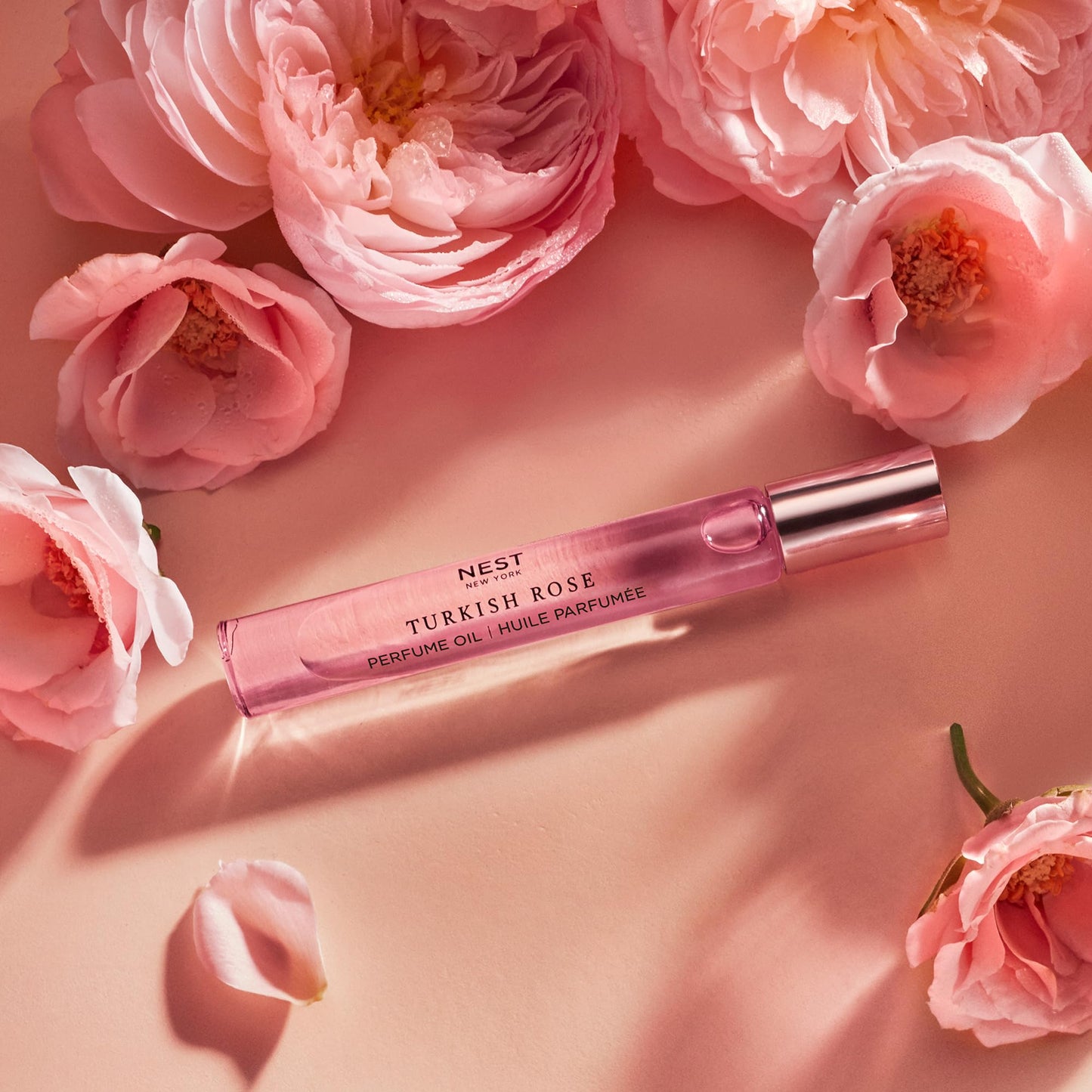 NEST New York Perfume Oil Bundle (Rollerball) - Includes Seville Orange & Turkish Rose - 6 mL Each - Vegan & Cruelty Free