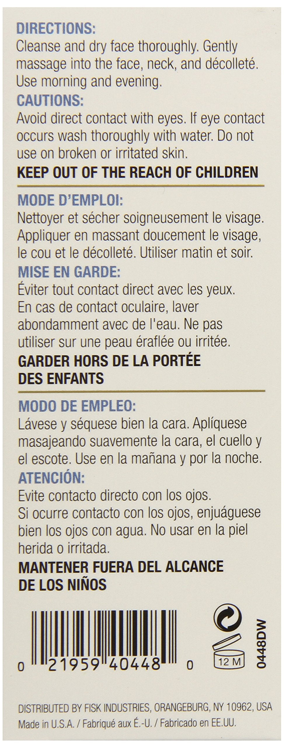 Dermactin Age Defying Collagen Anti-Wrinkle Skin Serum 1 oz.