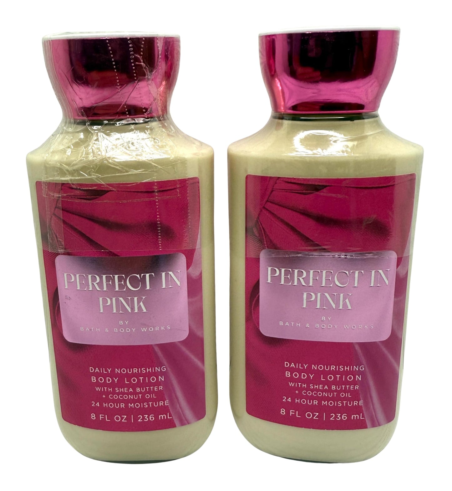 Bath & Body Works Body Perfect In Pink Lotion 8 Ounces Each Pack of 2