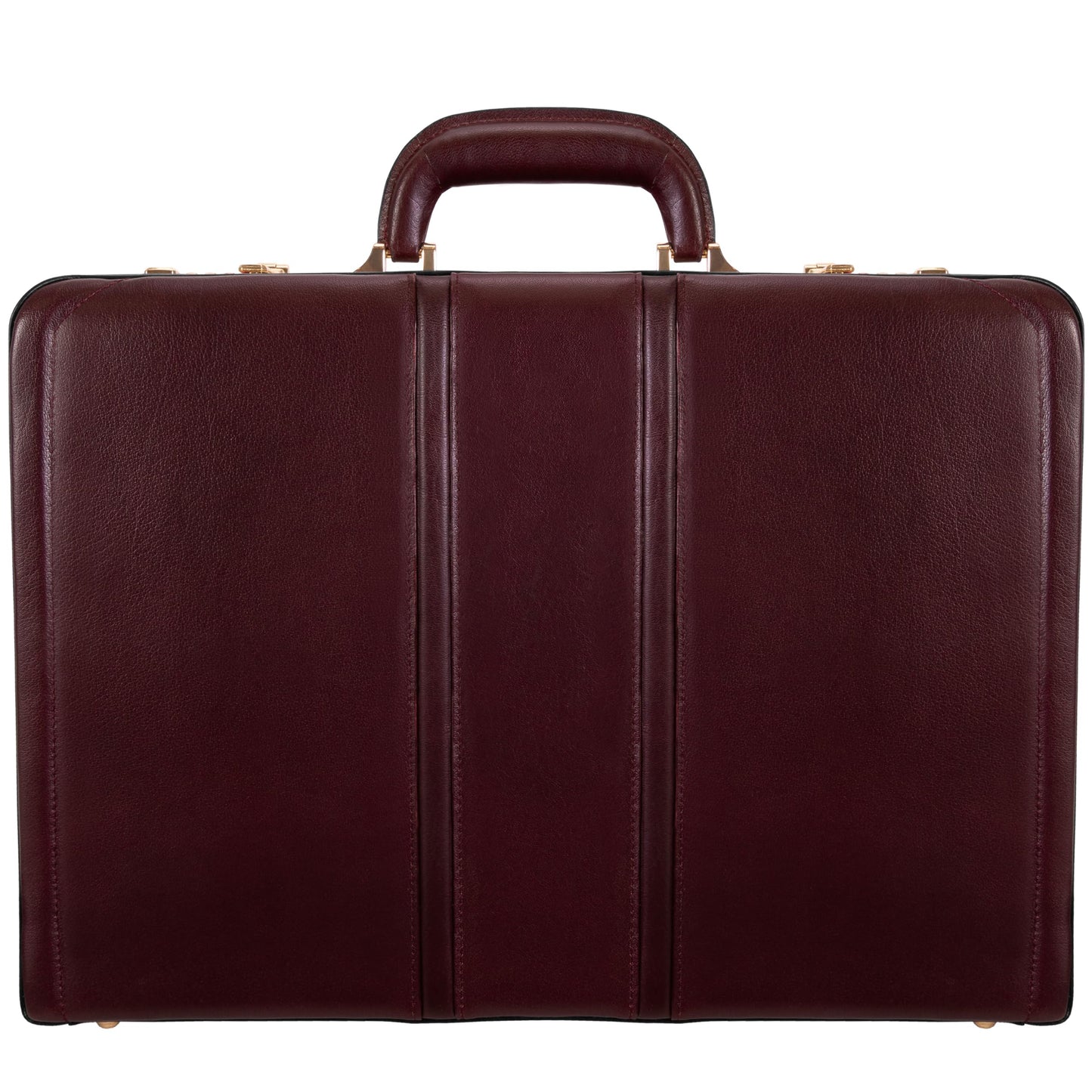 McKlein Coughlin, Leather 4.5" Expandable Laptop/Computer & Tablet Business Briefcase Attaché Bag, Men Women Laptop Briefcase, Laptop Compartment bag