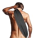 Evridwear Exfoliating Back Scrubber with Handles Two Sides for Body Shower Deep Cleans Skin Massages Invigorating Blood Circulation Men Women One Size