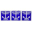 Swedish Dream Sea Salt Soap Set by Kala, 4.3 Ounce (Pack of 3)
