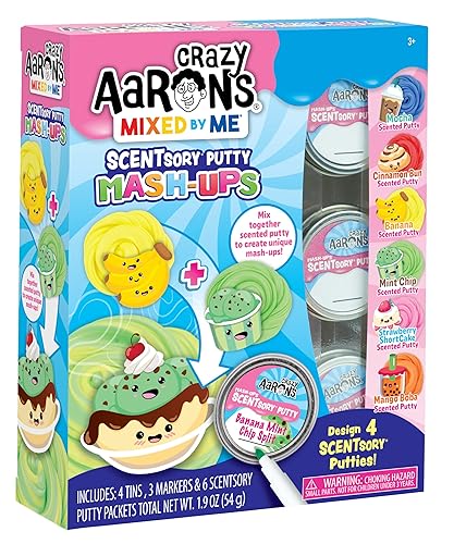 Crazy Aaron's® Mixed by Me SCENTsory(tm) Putty Mash-Ups - Made in USA