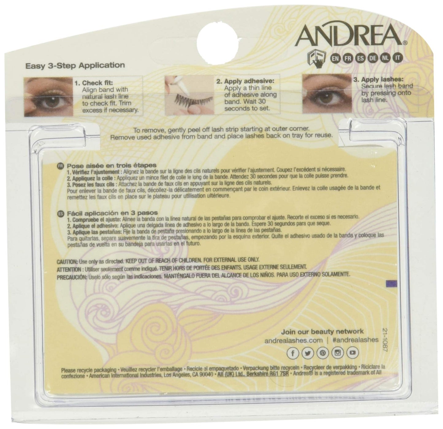 Andrea Two of a Kind Eyelashes, # 21