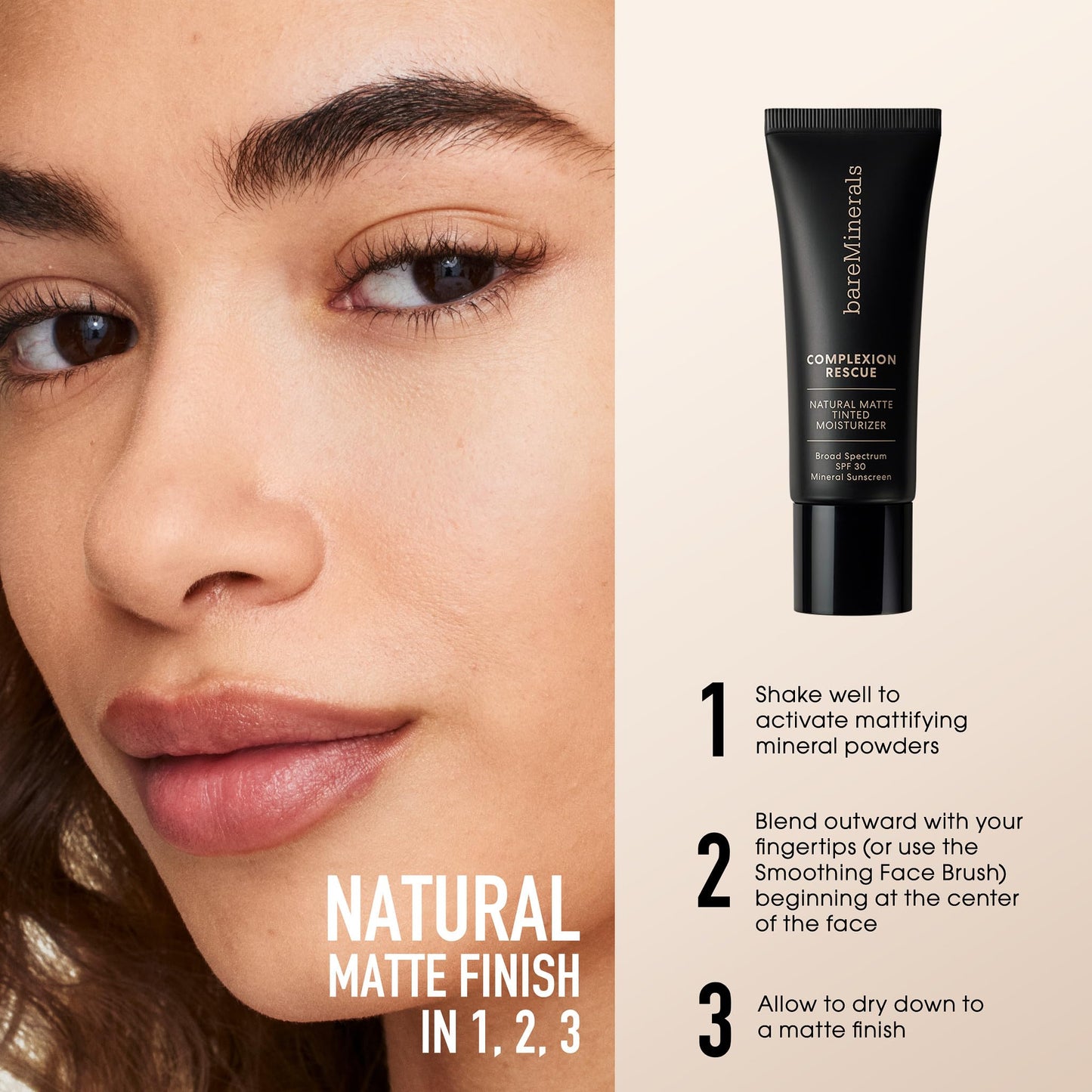 Complexion Rescue Natural Matte Tinted Moisturizer, Vanilla 02
