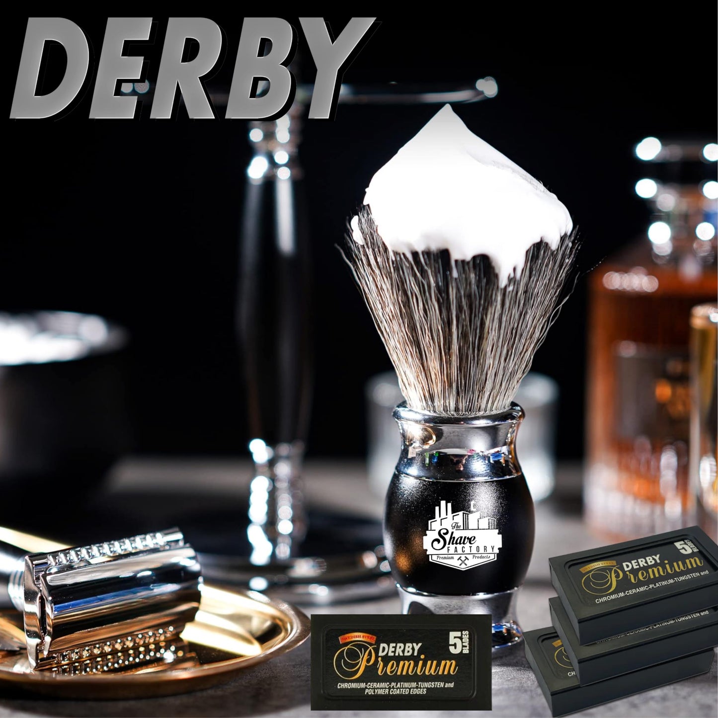 Derby Safety Razor Blades Beauty and Personal Care the shave factory