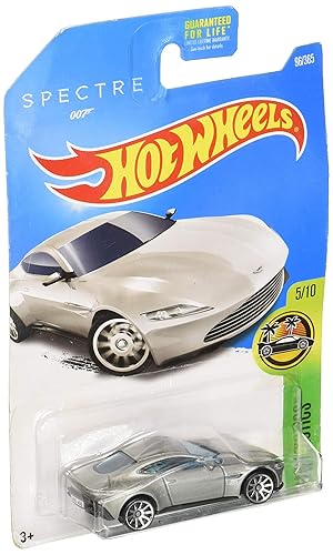 Hot Wheels 2017 HW Exotics James Bond 007 Spectre Aston Martin DB10 96/365, Silver