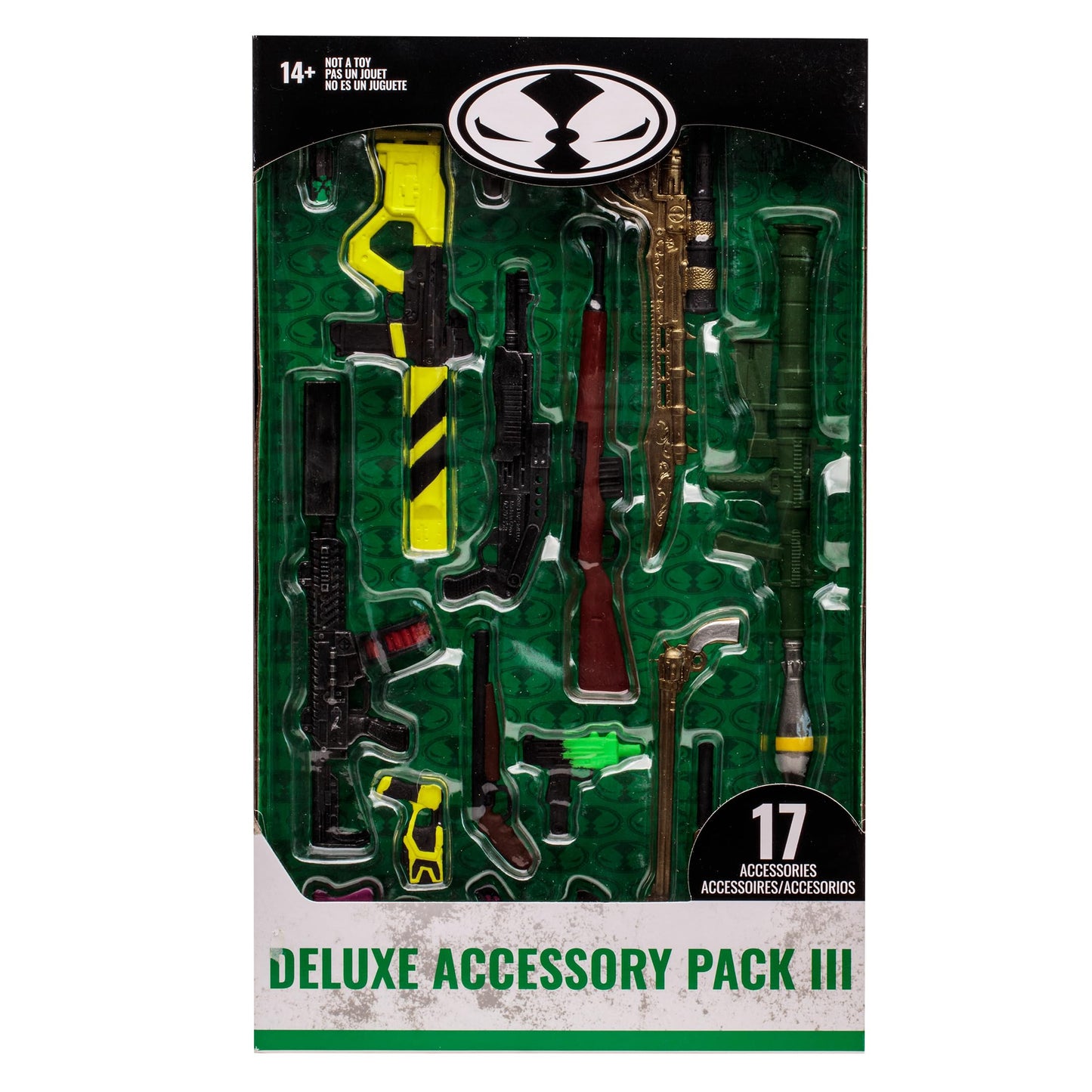 McFarlane Toys Deluxe 7" Action Figure Accessory Pack 3, 17 Pieces