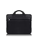 McKlein MONTCLARE, Pebble Grain Calfskin Leather, 13" Leather Laptop & Tablet Briefcase, Black (15495), One Size