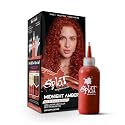 Splat Midnight Amber Semi Permanent Hair Dye Kit, 1 Application, Includes Deep Reconstructor Conditioner, Lasts 30 Washes, No Bleach Required, Vegan