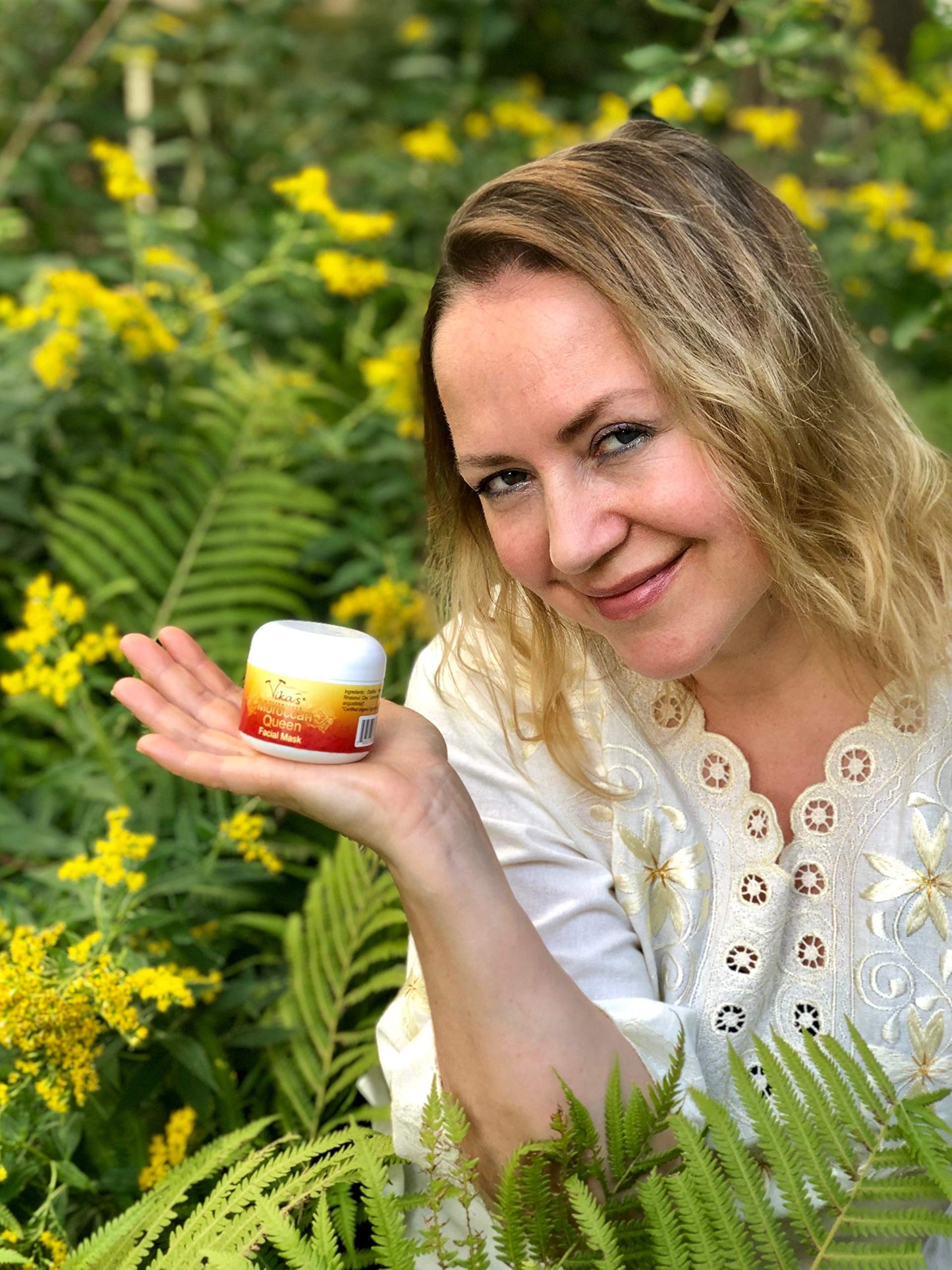 Vika's Essentials Organic Facial Clay Mask 'Moroccan Queen'