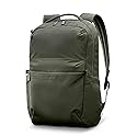 Samsonite Better Than Basic Backpack - Dedicated Laptop Compartment, Quick Stash Front Pockets and Lightweight Breathable Airmesh - Olive