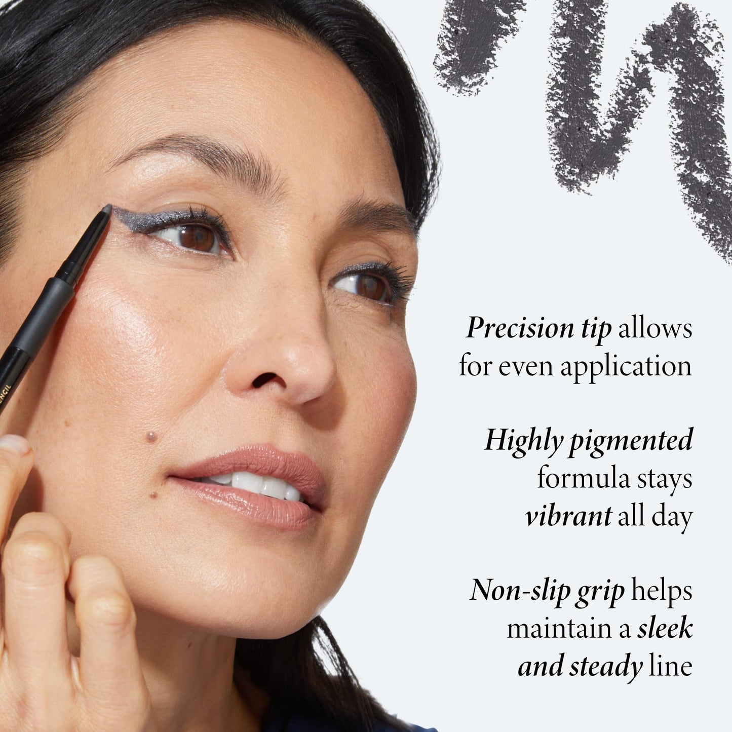 LAURA GELLER NEW YORK INKcredible Gel Eyeliner - Beige to Beige - Waterproof Smudge-proof Eyeliner Pencil - Built in Sharpener