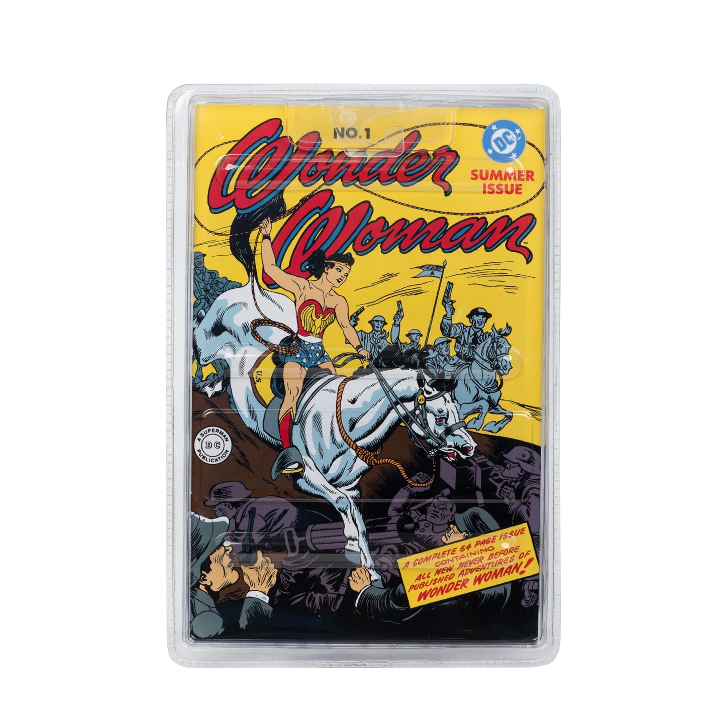 McFarlane Toys- DC Direct Page Punchers Wonder Woman (Wonder Woman #1) 7in Action Figure with Comic