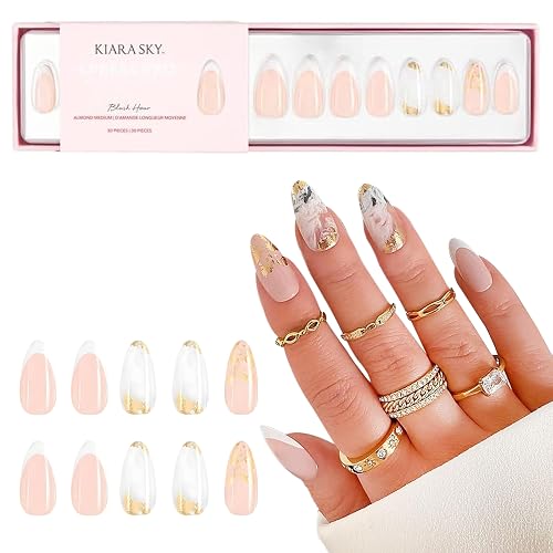 KIARA SKY PROFESSIONAL NAILS XPRESS PRO 100% ACRYLIC PRESS ON NAILS (Blush Hour) Beauty & Personal Care KIARA SKY