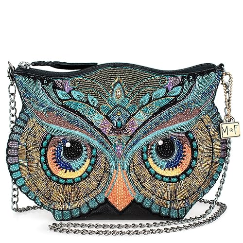 Mary Frances Head Turner Crossbody Handbag